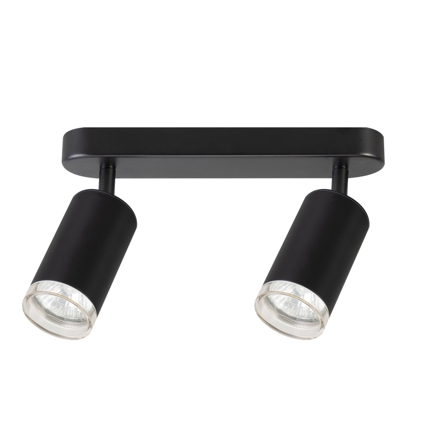 Brilagi - Bathroom spotlight SELE 2xGU10/30W/230V IP44 black