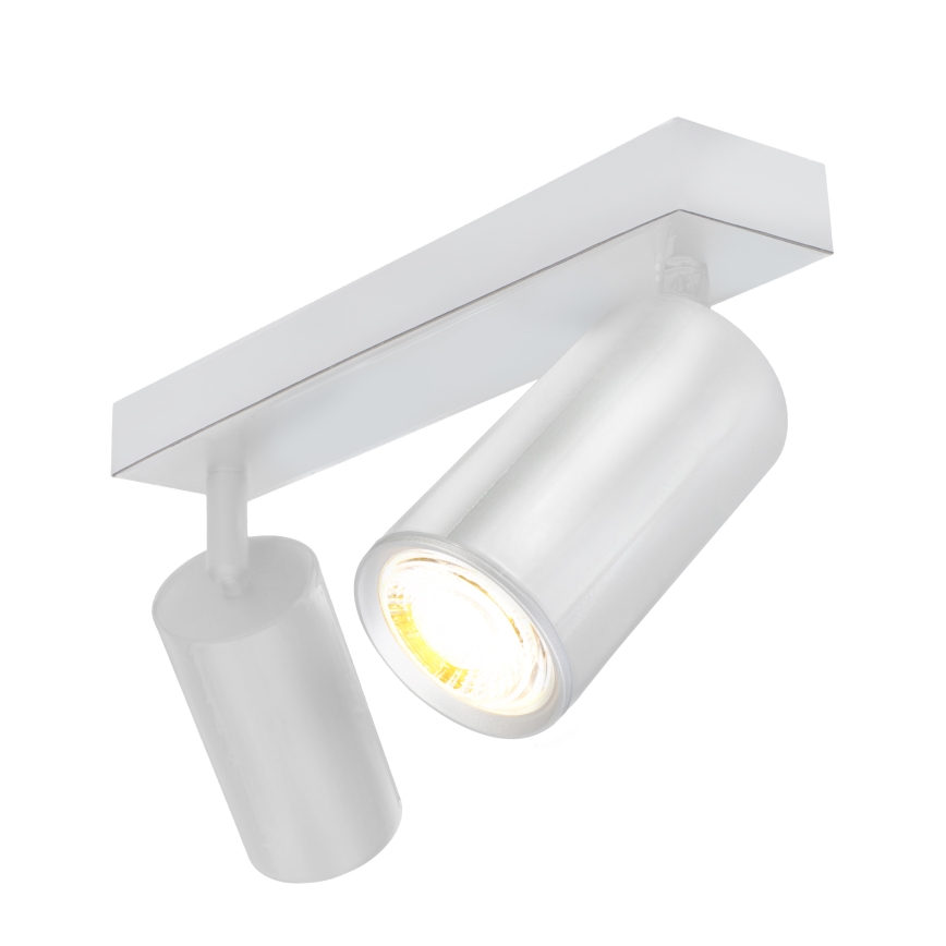 Brilagi - Bathroom spotlight SELE 2xGU10/30W/230V IP44 shiny chrome