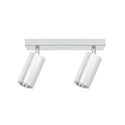 Brilagi - Bathroom spotlight SELE 2xGU10/30W/230V IP44 shiny chrome