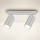 Brilagi - Bathroom spotlight SELE 2xGU10/30W/230V IP44 silver