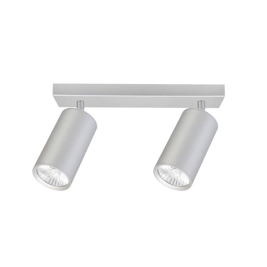 Brilagi - Bathroom spotlight SELE 2xGU10/30W/230V IP44 silver