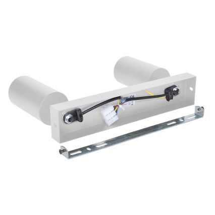 Brilagi - Bathroom spotlight SELE 2xGU10/30W/230V IP44 silver