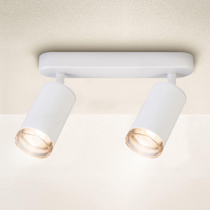 Brilagi - Bathroom spotlight SELE 2xGU10/30W/230V IP44 white