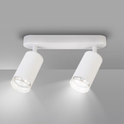 Brilagi - Bathroom spotlight SELE 2xGU10/30W/230V IP44 white