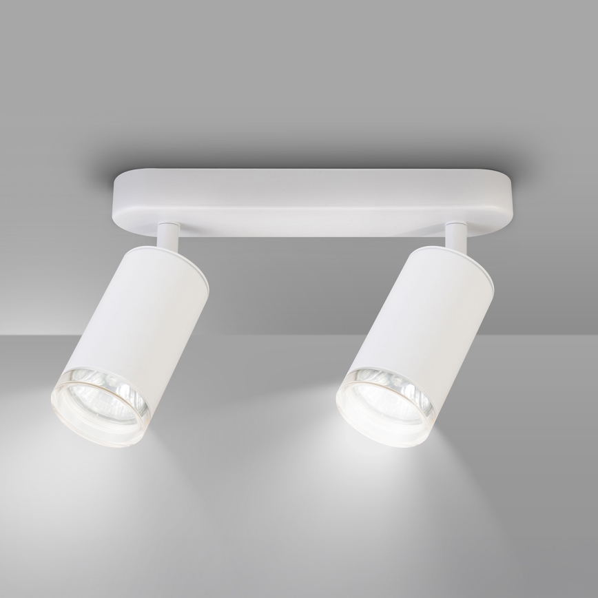 Brilagi - Bathroom spotlight SELE 2xGU10/30W/230V IP44 white