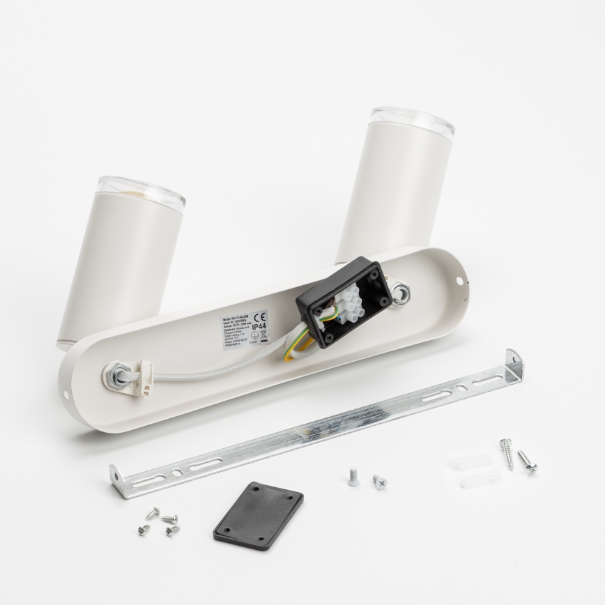 Brilagi - Bathroom spotlight SELE 2xGU10/30W/230V IP44 white