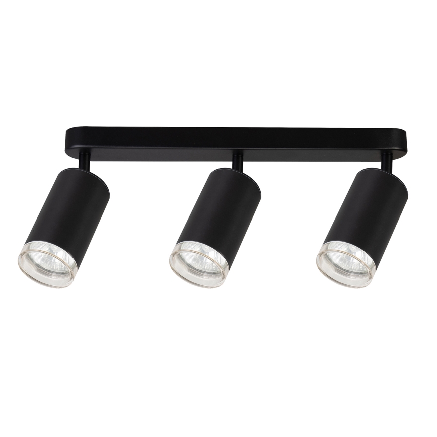 Brilagi - Bathroom spotlight SELE 3xGU10/30W/230V IP44 black