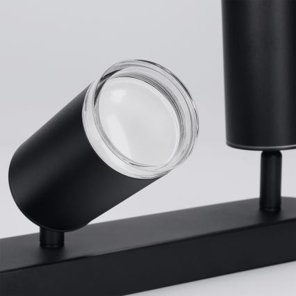 BRILAGI - Bathroom spotlight SELE 3xGU10/30W/230V IP44 black