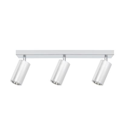 Brilagi - Bathroom spotlight SELE 3xGU10/30W/230V IP44 shiny chrome