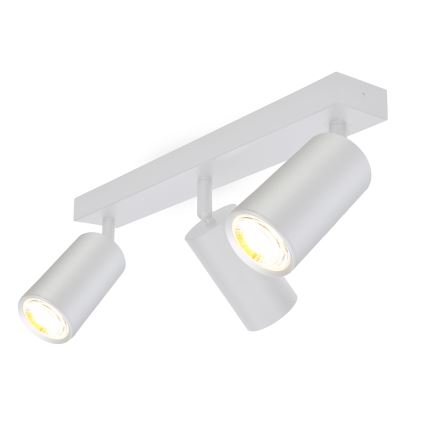 Brilagi - Bathroom spotlight SELE 3xGU10/30W/230V IP44 silver
