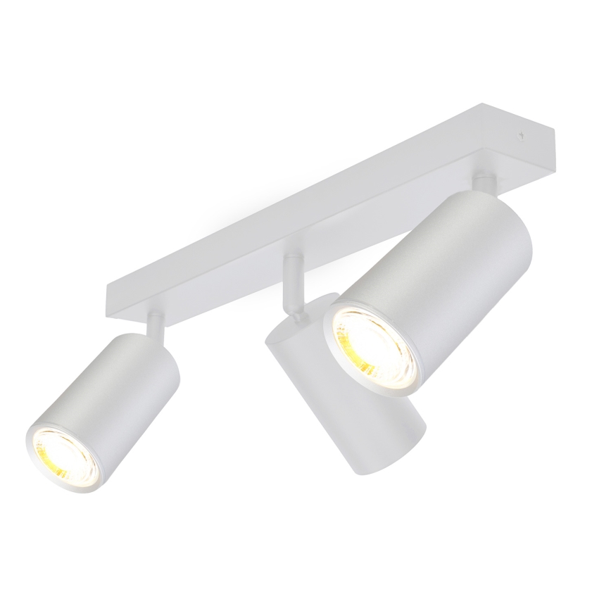 Brilagi - Bathroom spotlight SELE 3xGU10/30W/230V IP44 silver