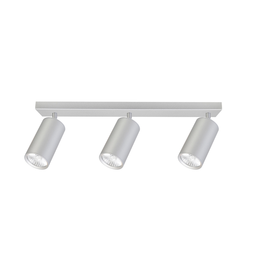 Brilagi - Bathroom spotlight SELE 3xGU10/30W/230V IP44 silver