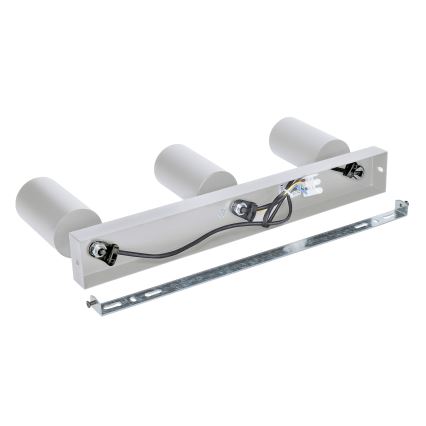 Brilagi - Bathroom spotlight SELE 3xGU10/30W/230V IP44 silver