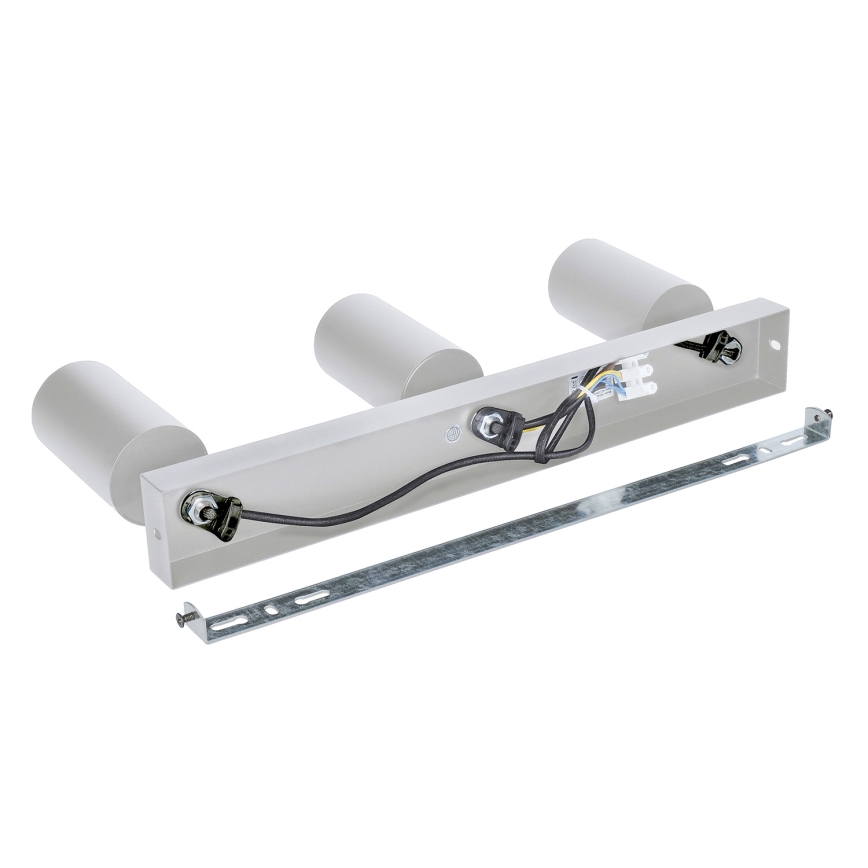Brilagi - Bathroom spotlight SELE 3xGU10/30W/230V IP44 silver