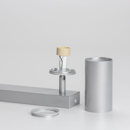Brilagi - Bathroom spotlight SELE 3xGU10/30W/230V IP44 silver
