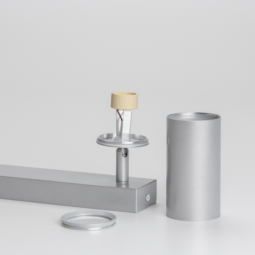 Brilagi - Bathroom spotlight SELE 3xGU10/30W/230V IP44 silver