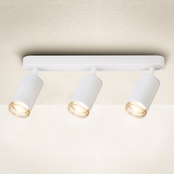 Brilagi - Bathroom spotlight SELE 3xGU10/30W/230V IP44 white