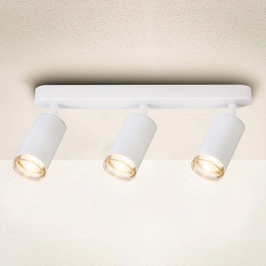 Brilagi - Bathroom spotlight SELE 3xGU10/30W/230V IP44 white