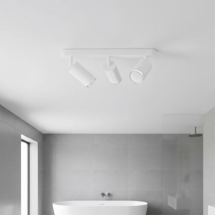 Brilagi - Bathroom spotlight SELE 3xGU10/30W/230V IP44 white
