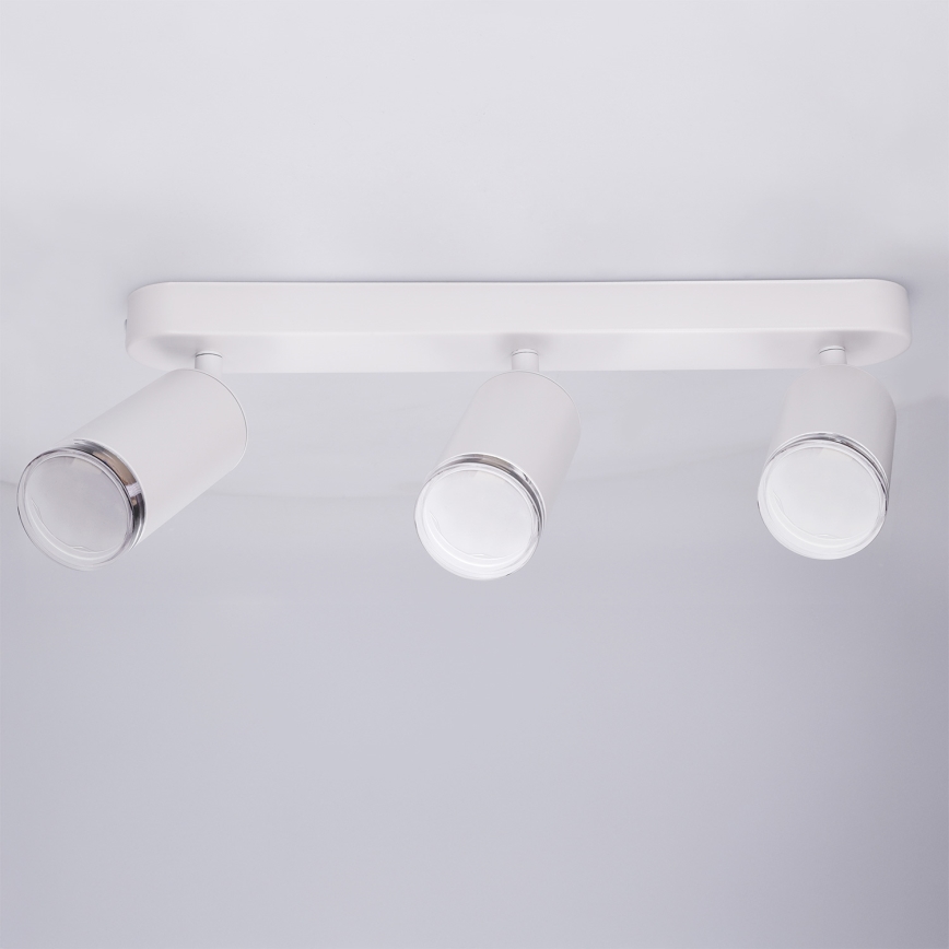 Brilagi - Bathroom spotlight SELE 3xGU10/30W/230V IP44 white