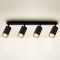 Brilagi - Bathroom spotlight SELE 4xGU10/30W/230V IP44 black