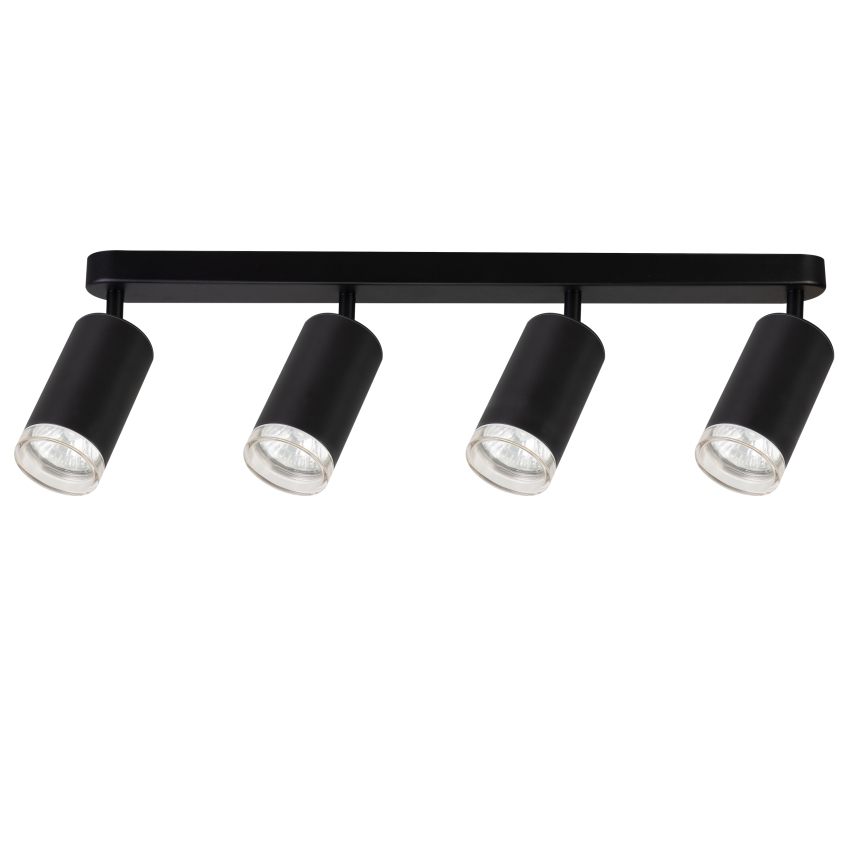 Brilagi - Bathroom spotlight SELE 4xGU10/30W/230V IP44 black