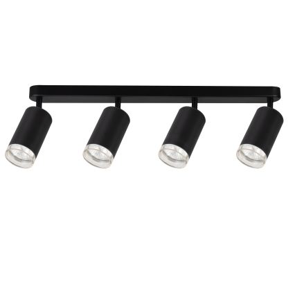Brilagi - Bathroom spotlight SELE 4xGU10/30W/230V IP44 black