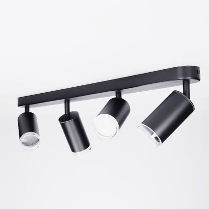 BRILAGI - Bathroom spotlight SELE 4xGU10/30W/230V IP44 black