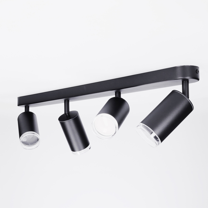 BRILAGI - Bathroom spotlight SELE 4xGU10/30W/230V IP44 black