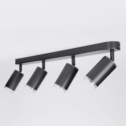 BRILAGI - Bathroom spotlight SELE 4xGU10/30W/230V IP44 black