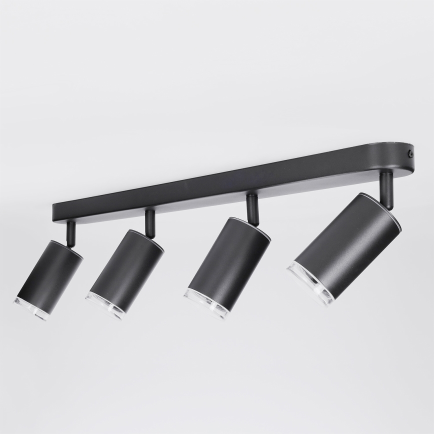 BRILAGI - Bathroom spotlight SELE 4xGU10/30W/230V IP44 black