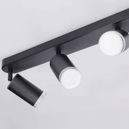 BRILAGI - Bathroom spotlight SELE 4xGU10/30W/230V IP44 black