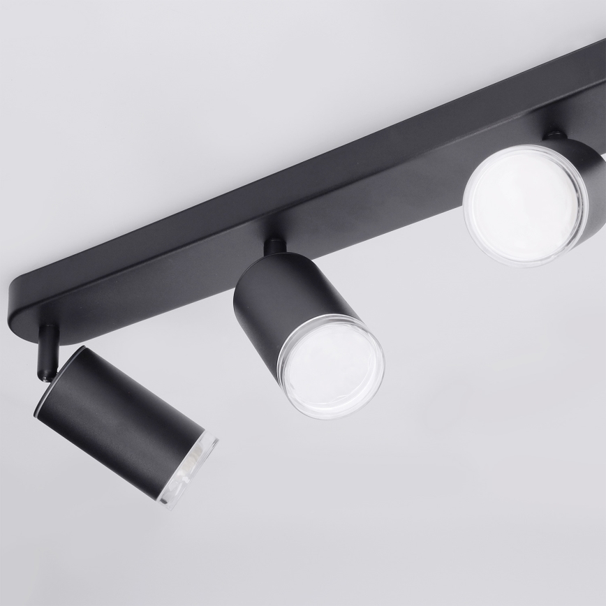 BRILAGI - Bathroom spotlight SELE 4xGU10/30W/230V IP44 black