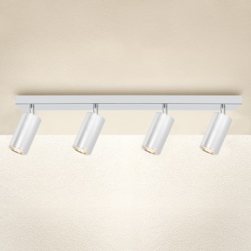 Brilagi - Bathroom spotlight SELE 4xGU10/30W/230V IP44 shiny chrome