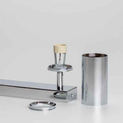 Brilagi - Bathroom spotlight SELE 4xGU10/30W/230V IP44 shiny chrome