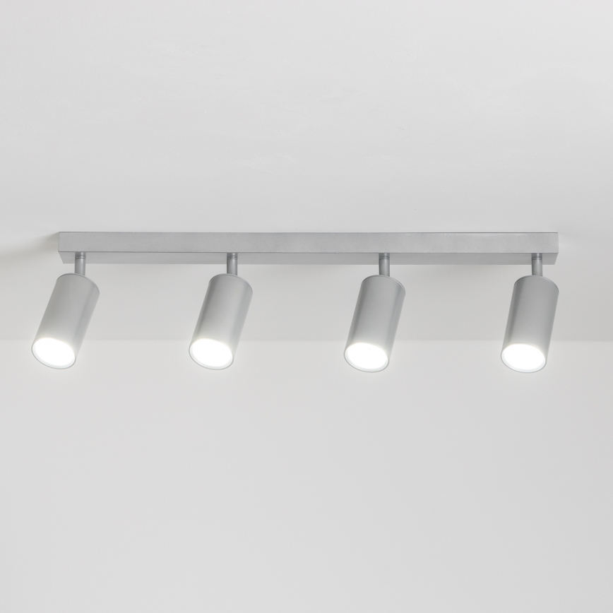 Brilagi - Bathroom spotlight SELE 4xGU10/30W/230V IP44 silver