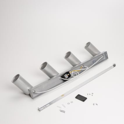 Brilagi - Bathroom spotlight SELE 4xGU10/30W/230V IP44 silver