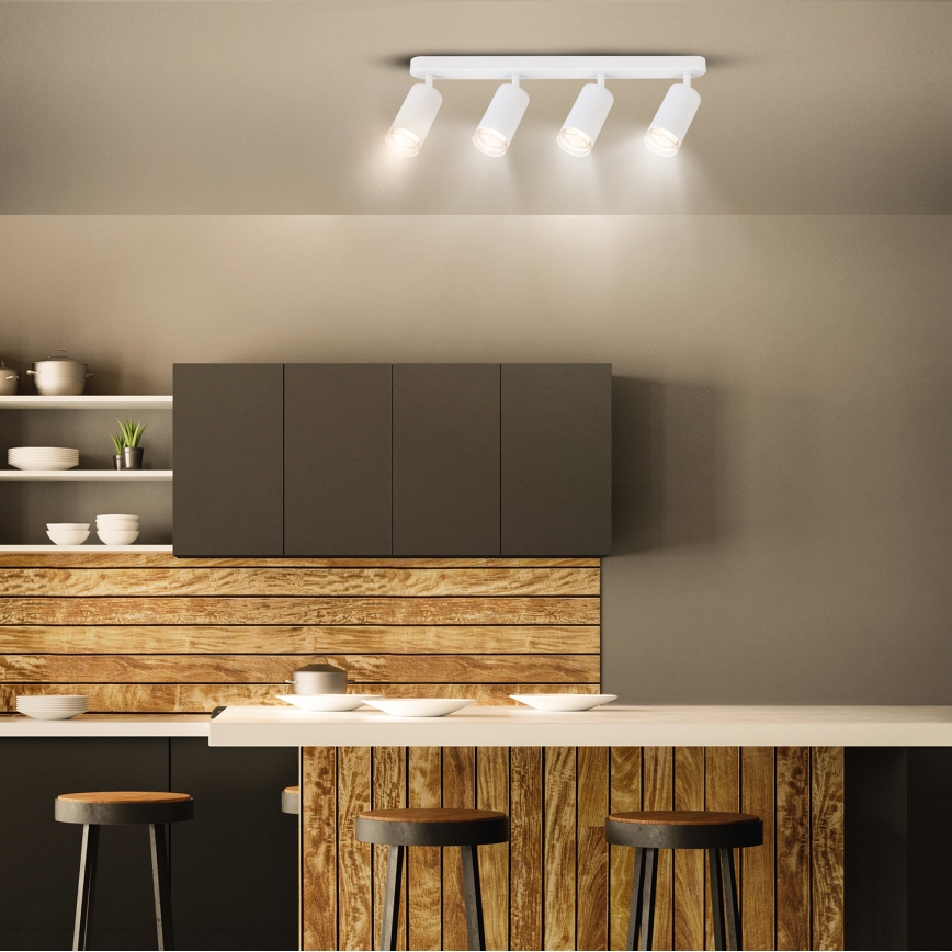 Brilagi - Bathroom spotlight SELE 4xGU10/30W/230V IP44 white