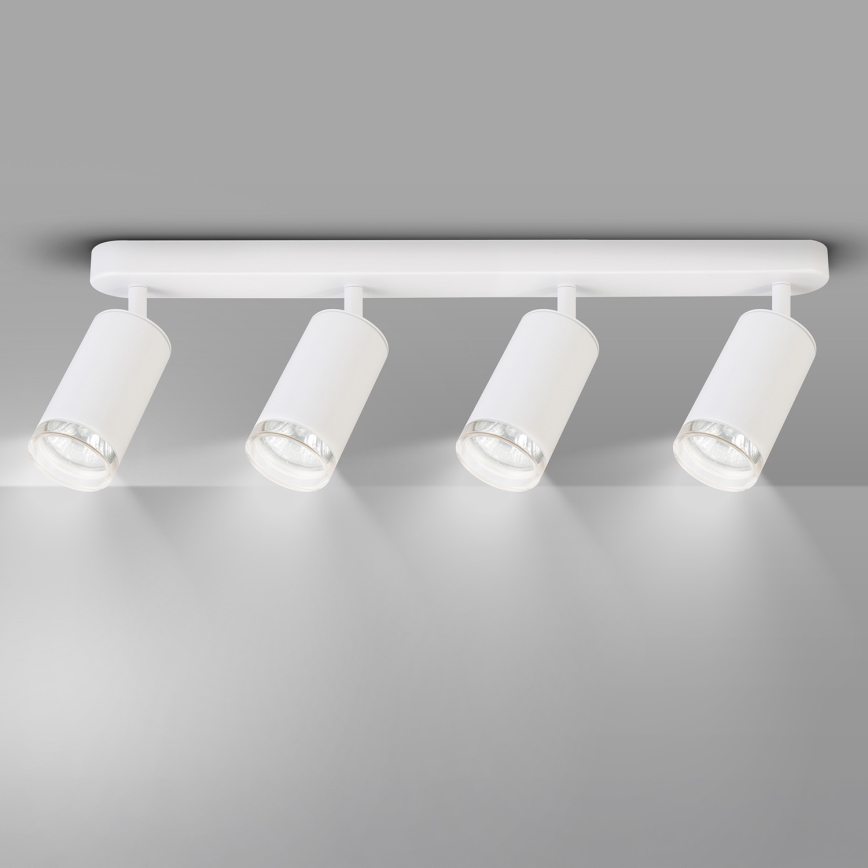 Brilagi - Bathroom spotlight SELE 4xGU10/30W/230V IP44 white