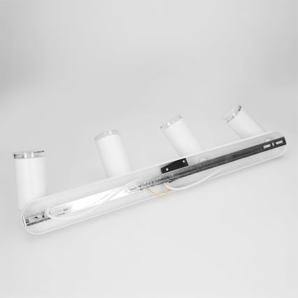 Brilagi - Bathroom spotlight SELE 4xGU10/30W/230V IP44 white