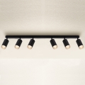 Brilagi - Bathroom spotlight SELE 6xGU10/30W/230V IP44 black
