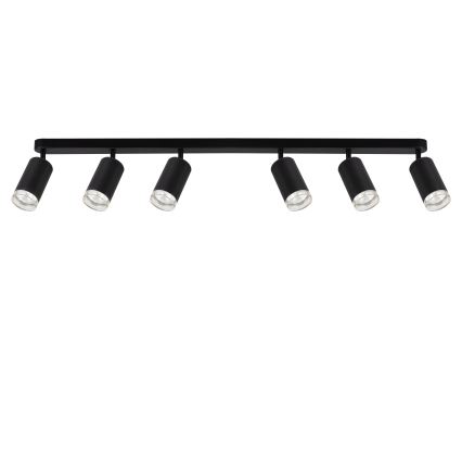 Brilagi - Bathroom spotlight SELE 6xGU10/30W/230V IP44 black