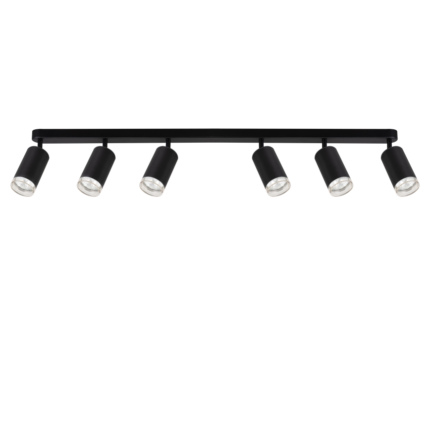Brilagi - Bathroom spotlight SELE 6xGU10/30W/230V IP44 black
