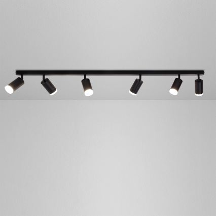 Brilagi - Bathroom spotlight SELE 6xGU10/30W/230V IP44 black