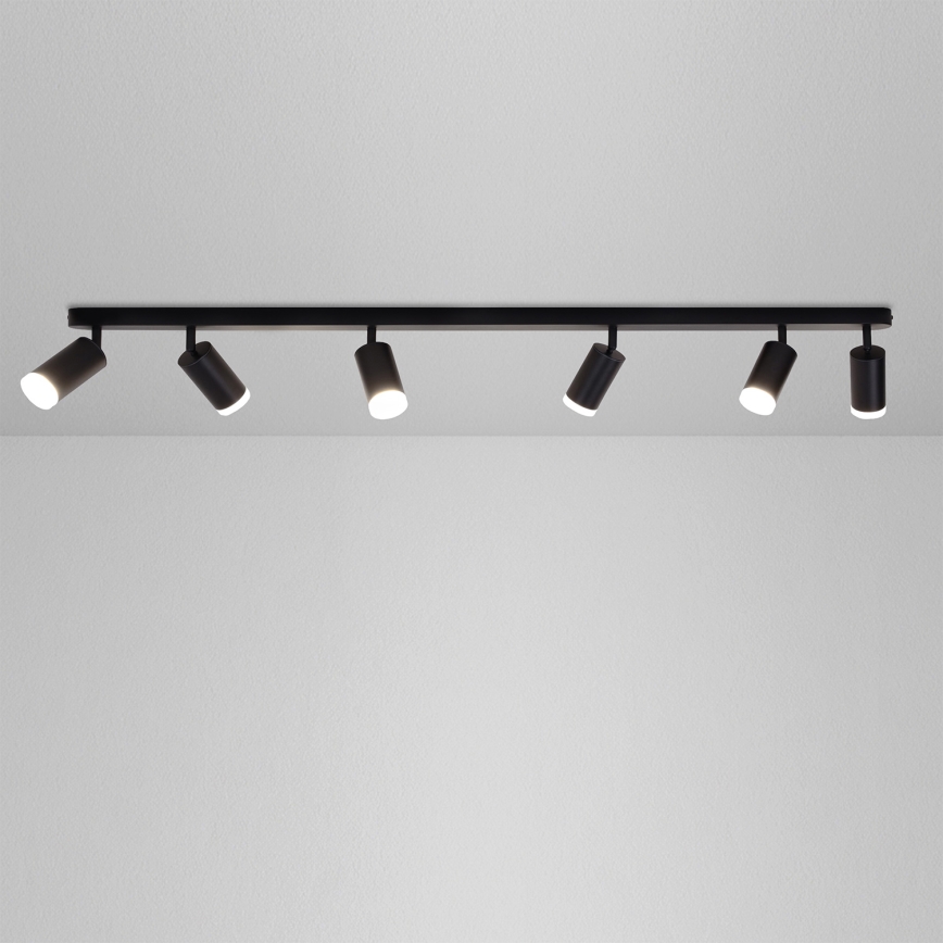 Brilagi - Bathroom spotlight SELE 6xGU10/30W/230V IP44 black