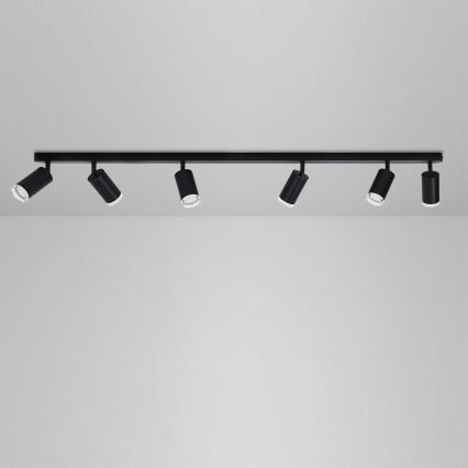 Brilagi - Bathroom spotlight SELE 6xGU10/30W/230V IP44 black
