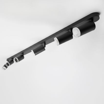Brilagi - Bathroom spotlight SELE 6xGU10/30W/230V IP44 black