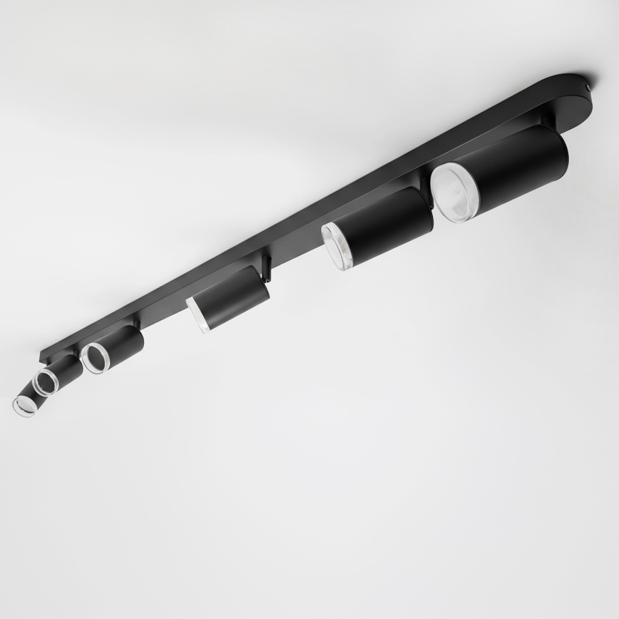 Brilagi - Bathroom spotlight SELE 6xGU10/30W/230V IP44 black
