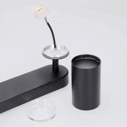 Brilagi - Bathroom spotlight SELE 6xGU10/30W/230V IP44 black