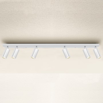 Brilagi - Bathroom spotlight SELE 6xGU10/30W/230V IP44 shiny chrome
